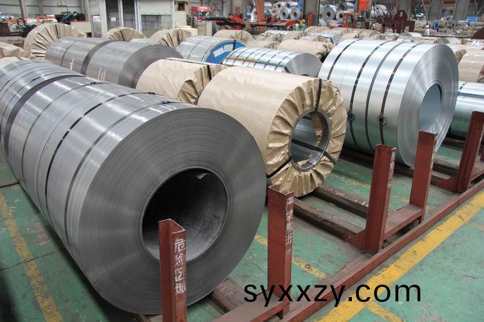 冷轧纵剪成品区