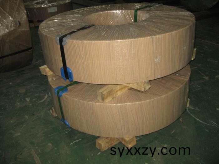 冷轧带钢成品缠绕+木架