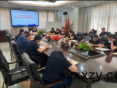 公司落实布置2023年安全生产月活动和隐患排查与治理工作